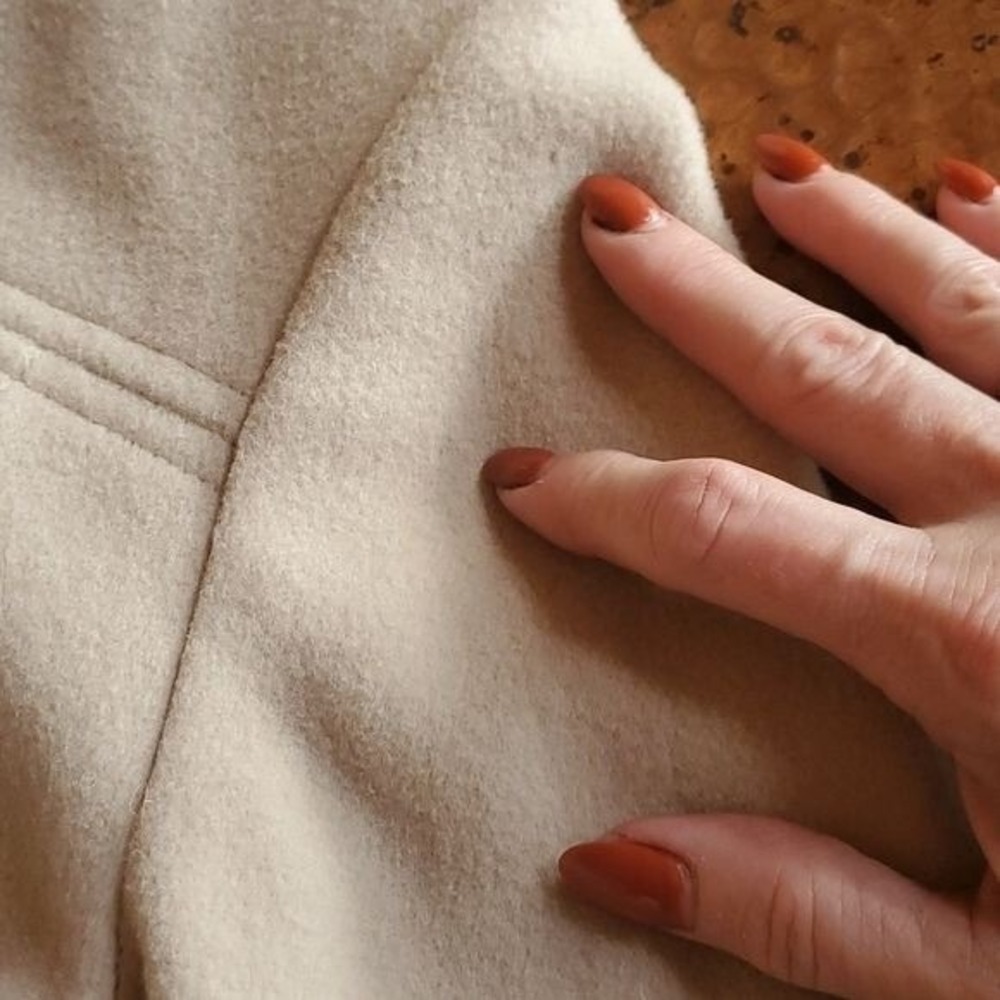 MACINTOSH New England Hooded Zippered Lined Heavy‎ Sz. M Winter Pea Coat - Picture 9 of 12